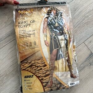 Spirit Egyptian Pharaoh Costume with Gold and Black adult size S